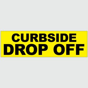 Banner - Curbside Drop Off