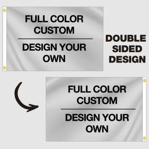 Double-Sided Custom 4x6 Horizontal Flag