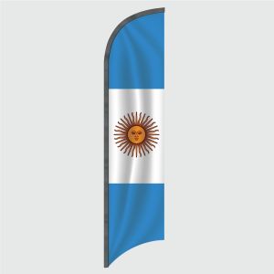 Argentina Feather Flag