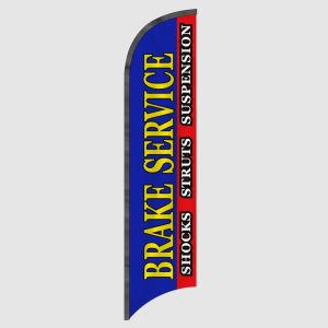 Brake Service Feather Flag