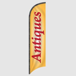 Antiques Feather Flag