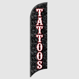 Tattoos Feather Flag