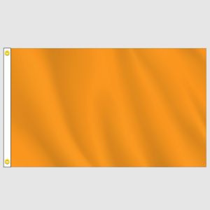 Gold Solid Color Horizontal Flag