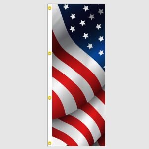 Old Glory Vertical Flag