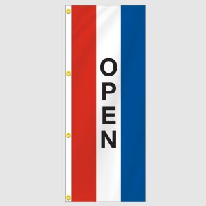 Open Message Vertical Flag