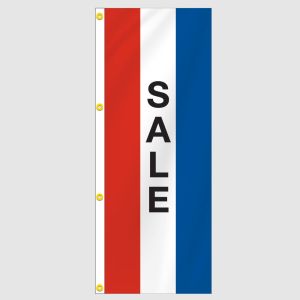 Sale Message Vertical Flag
