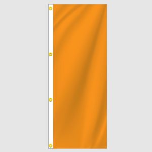 Gold Solid Color Vertical Flag