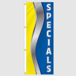Specials Yellow Blue Vertical Flag