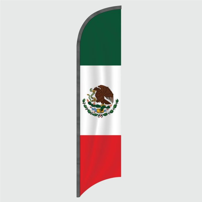 Mexico Feather Flag