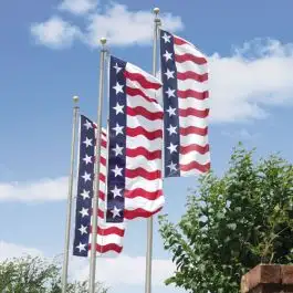 Uncle Sam Patriotic Vertical Flag
