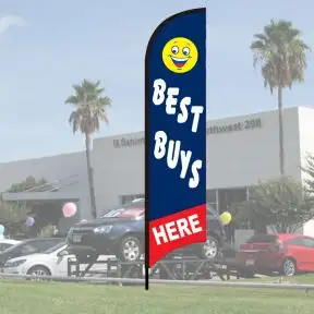 Sales Wave Flag Kits - "Best Buys Here" 