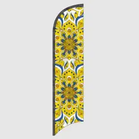 Sunshine Glow Feather Flag